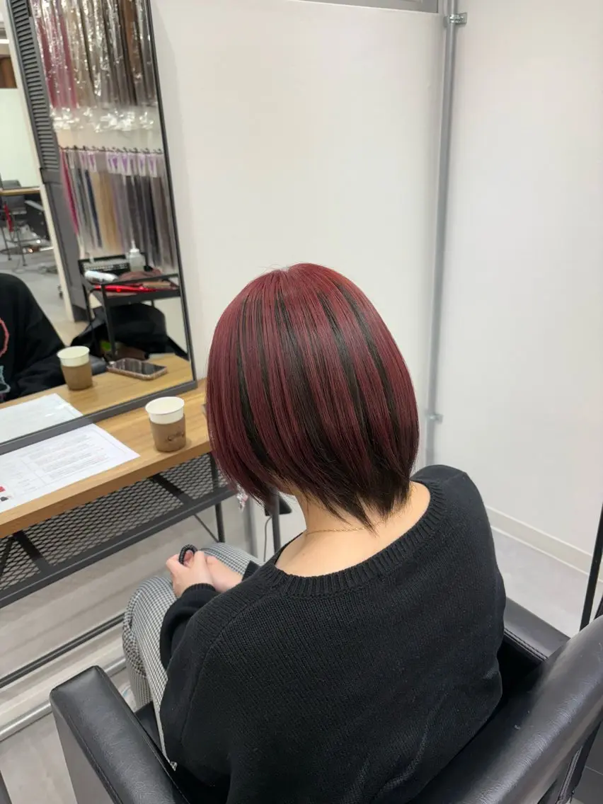 ショート ヘアカラー SAKI🎀NEXT 池袋/韓国風カラーのヘアスタイル