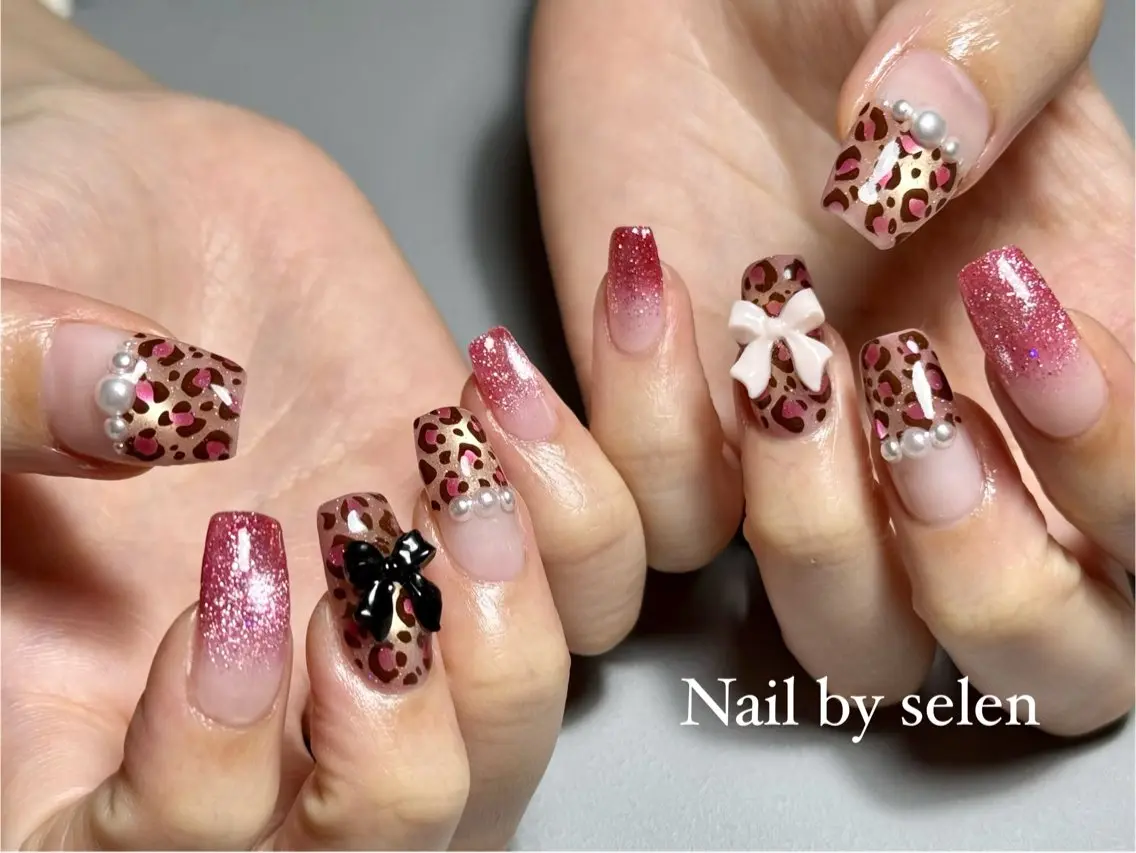 ネイル アートネイル ジェルネイル マグネットネイル ミラーネイル 持ち込み ハンドネイル Nail by selenのネイルデザイン