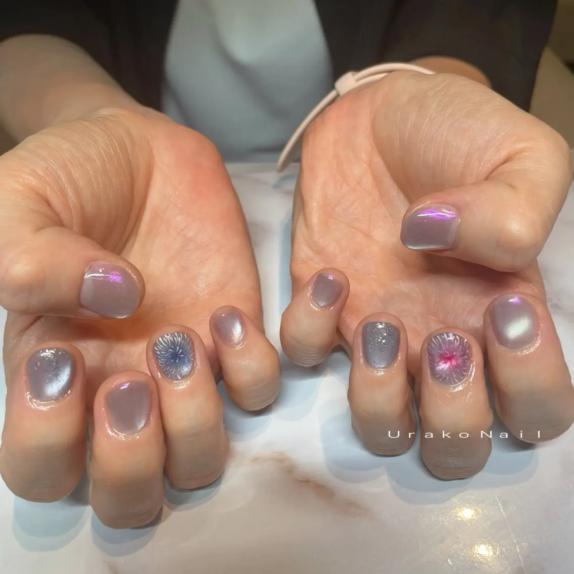 ネイル ハンドネイル UrakoNail 《nail》のネイルデザイン