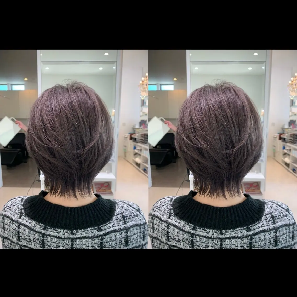 ショート カラー アッシュ ラベンダーカラー ラベンダーアッシュ ショートヘア ウルフカット 【20時〜22時】 KENのヘアスタイル