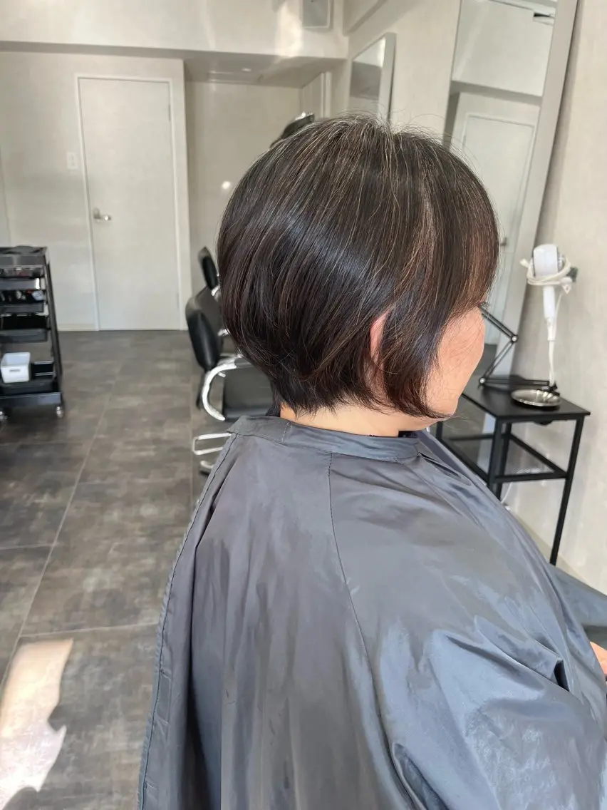 ショート ショートボブ ボブ ショートヘア FERIA あべの yumeho🍭のヘアスタイル