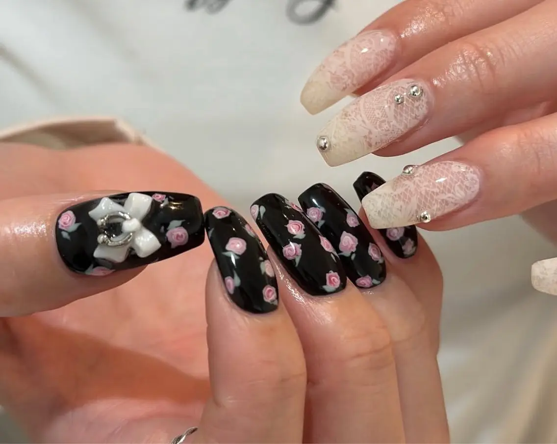 ネイル アートネイル ジェルネイル スカルプネイル ストーンネイル ネイルチップ NiJi Nailsのネイルデザイン