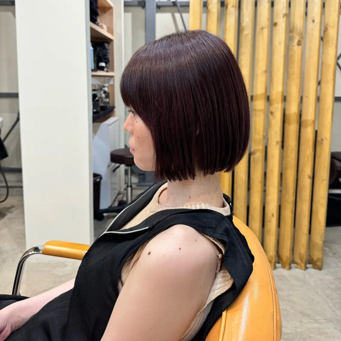 ショート カラー 梅本 淑人のヘアスタイル