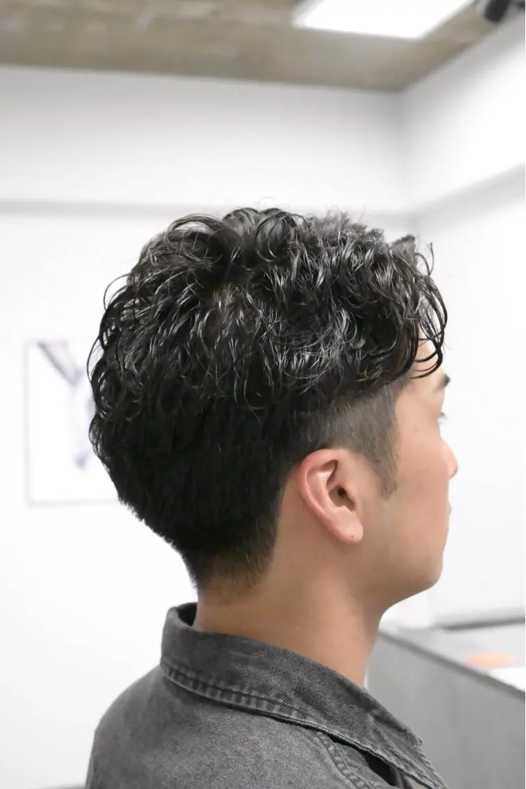 ショート パーマ カット パーマ SYOMA/ 透明感カラー/艶髪のヘアスタイル