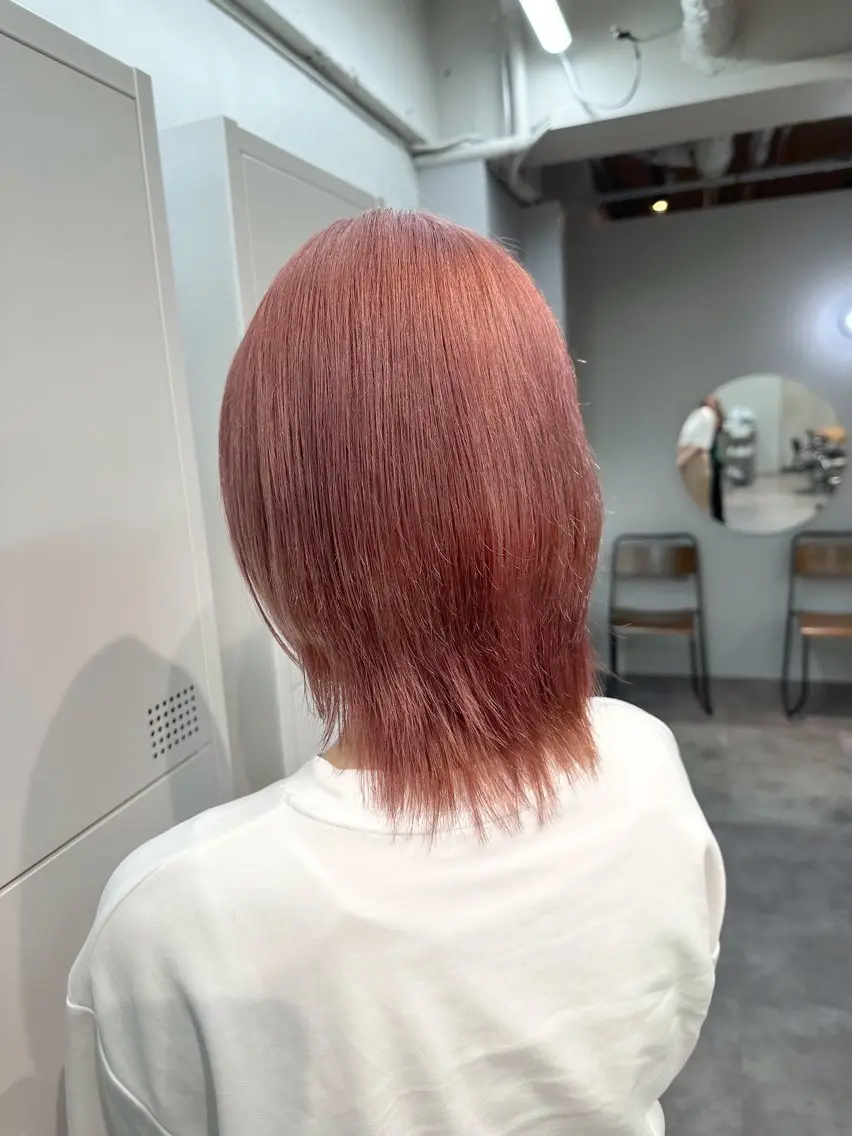 ショート カラー ウルフ・ボブ モデル✵HARUTOのヘアスタイル