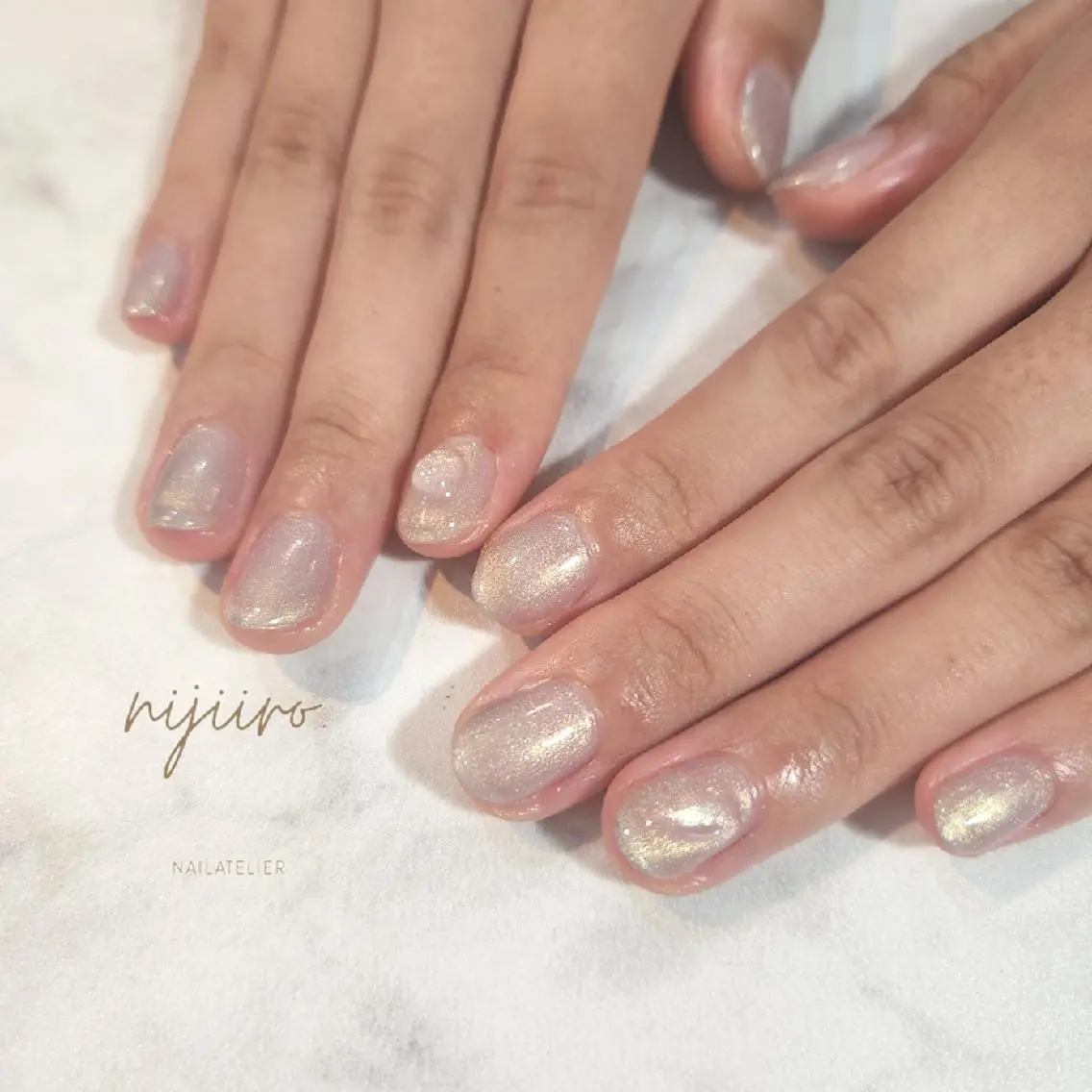 ネイル ハンドネイル nijiiro🌈 サトウのネイルデザイン