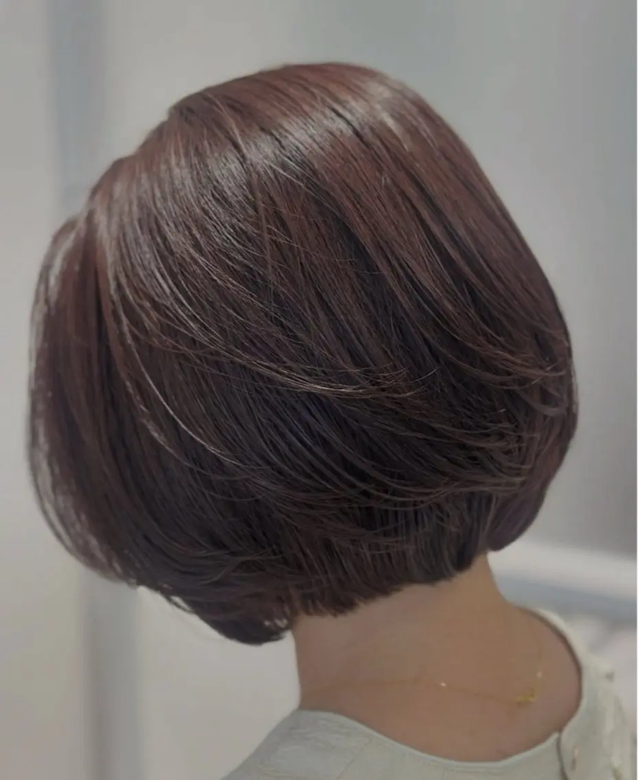 カラー ブラウンカラー 透明感カラー ナチュラルうる艶 カラーミル🌙のヘアスタイル