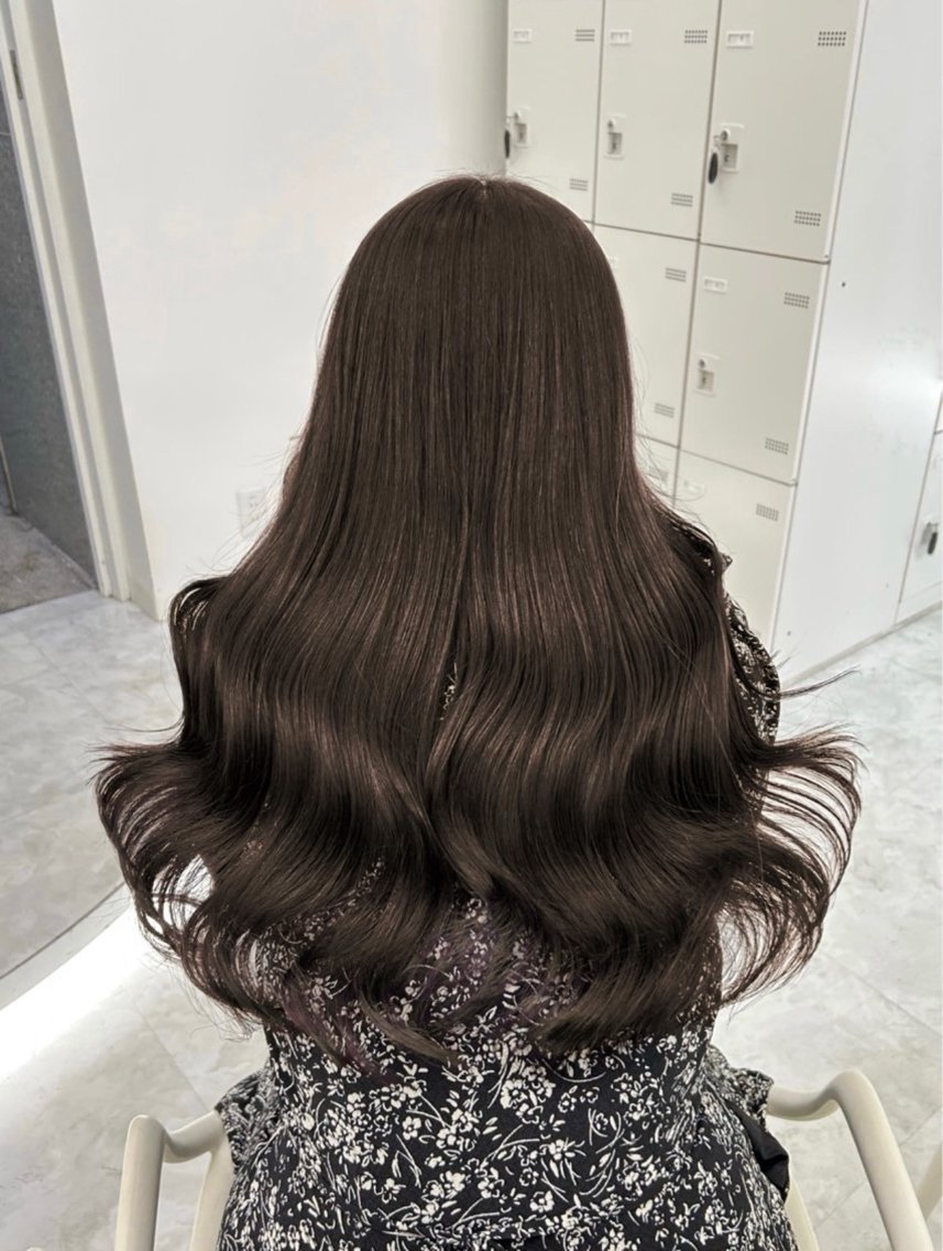 ロング カラー 🤍韓国艶ワンホン ヘアMayu🤍のヘアスタイル