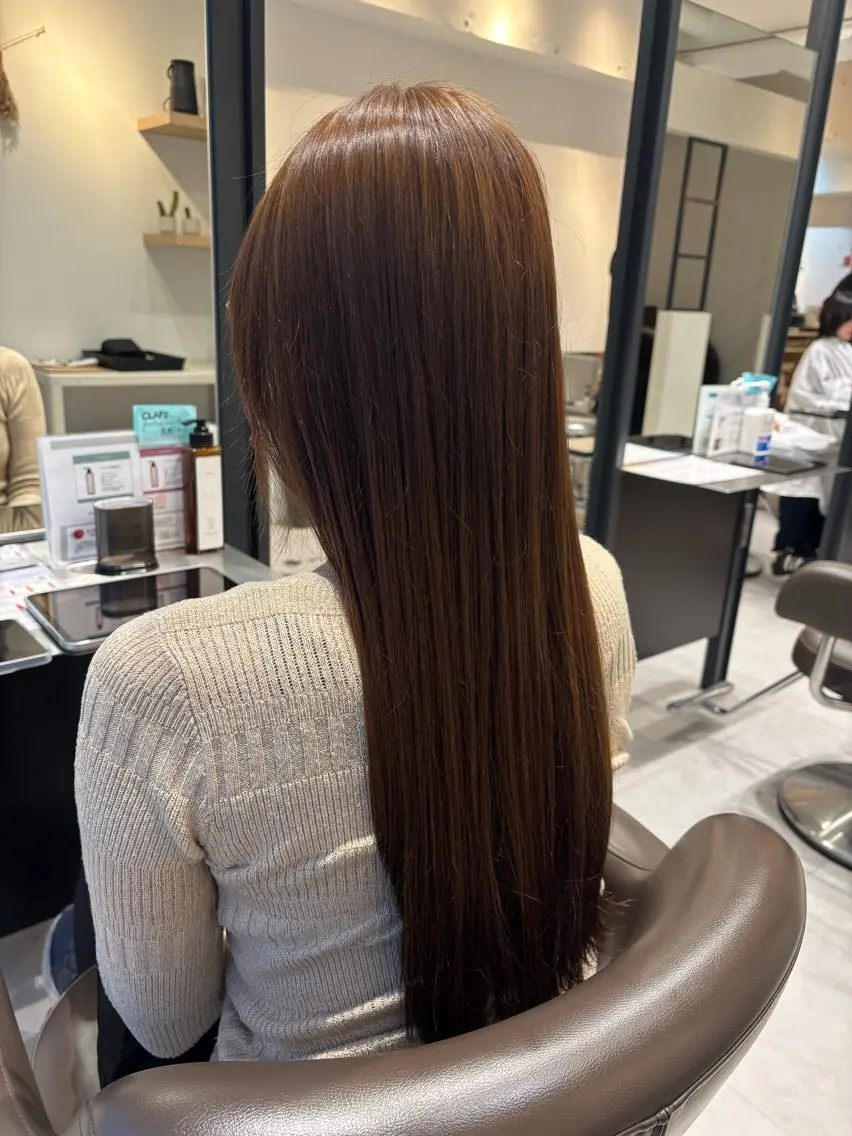 ロング カラー ベージュカラー haruka🌨️ /メンズカットのヘアスタイル