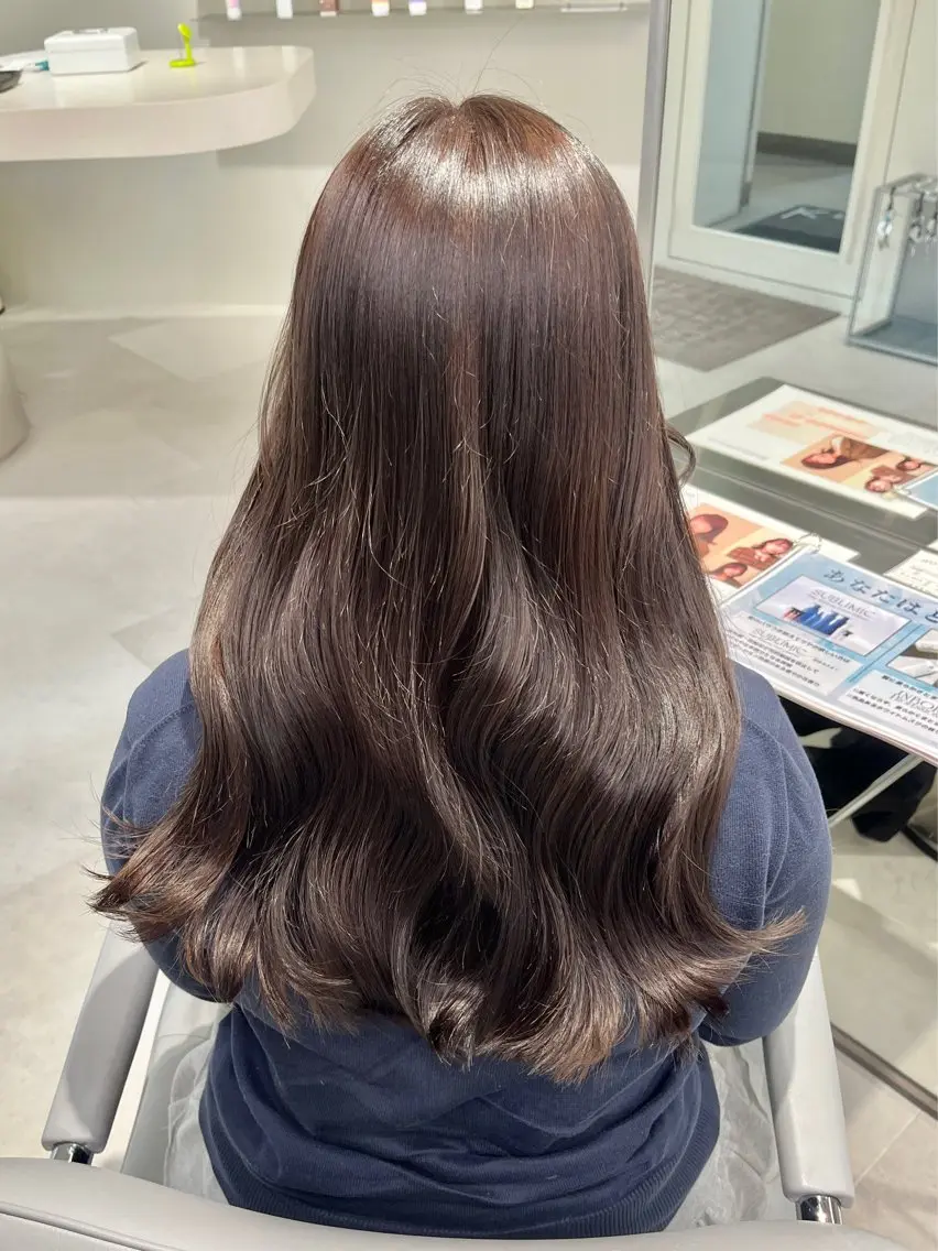 ロング ヘアカラー Kaede✩.* keen立川のヘアスタイル