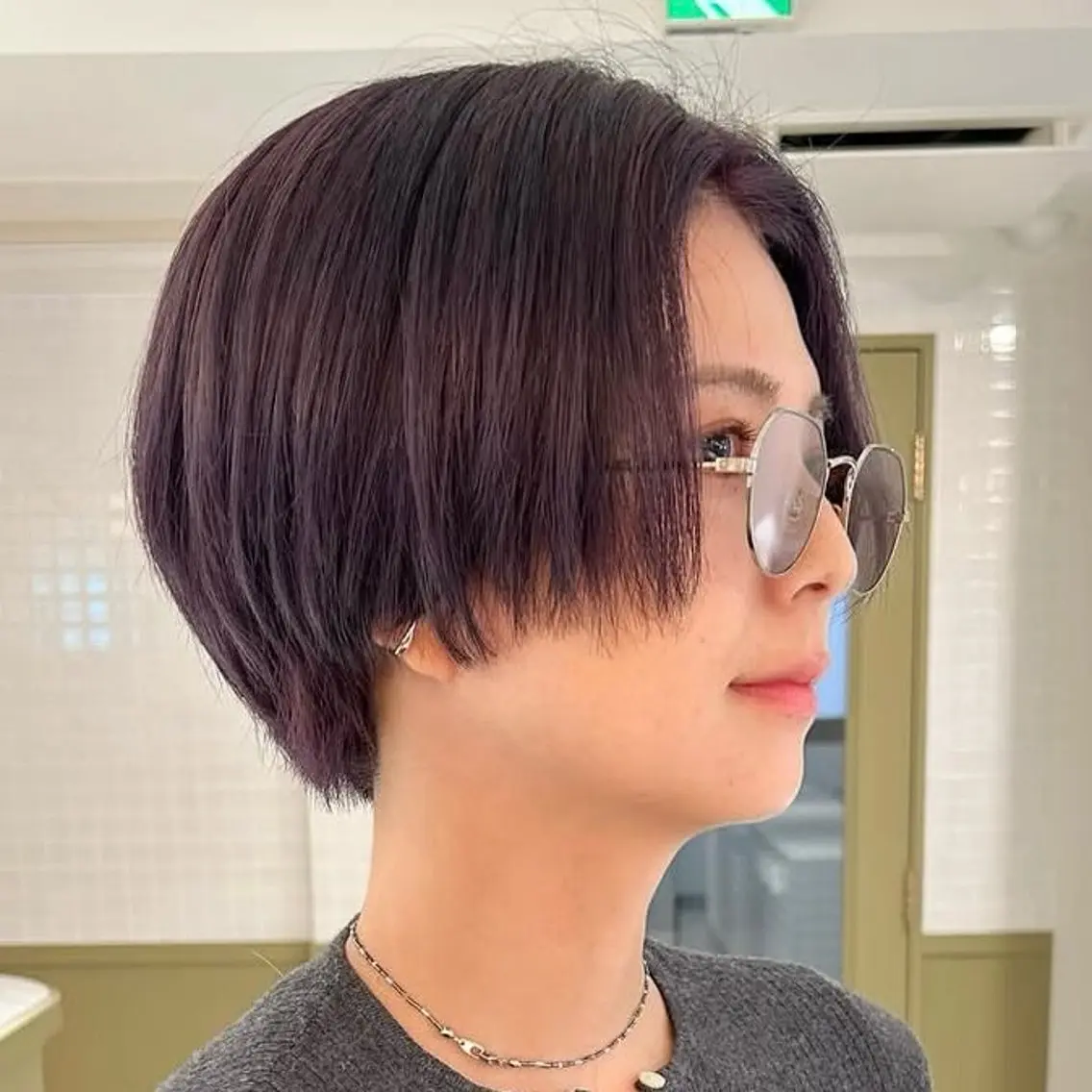 ショート 丸みショート 顔周りカット ショートヘア 🎯🦖ʜᴀɴᴀ 似合わせショート🌷のヘアスタイル