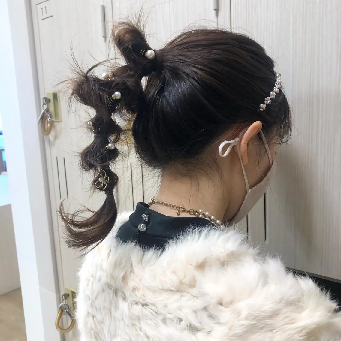 ロング ヘアアレンジ ヘアセット 盛れるレイヤーカット 得意🌹井上美沙のヘアスタイル