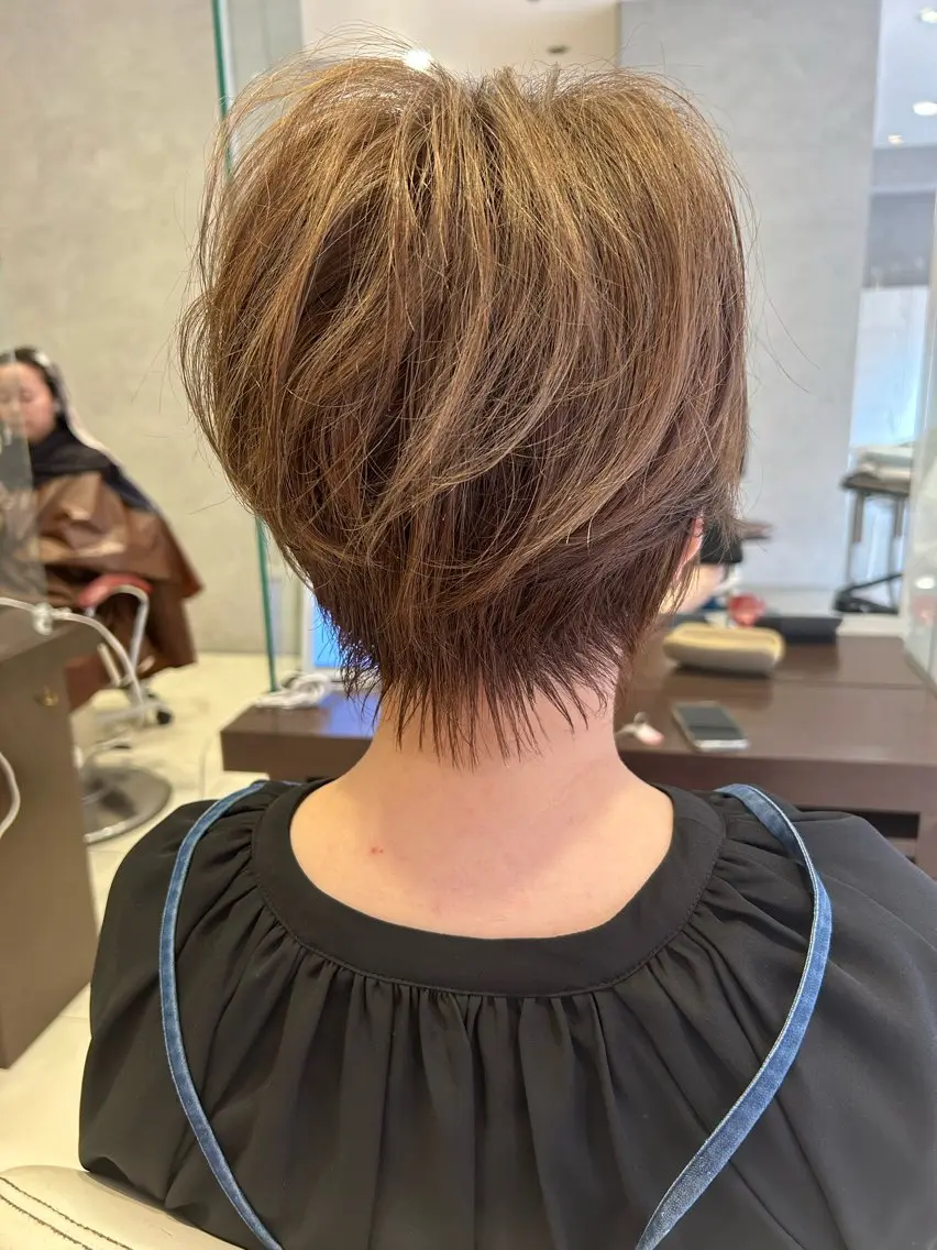 ショート くびれヘア ショートヘア ✂️ショートの匠✂️ 國井慎平のヘアスタイル
