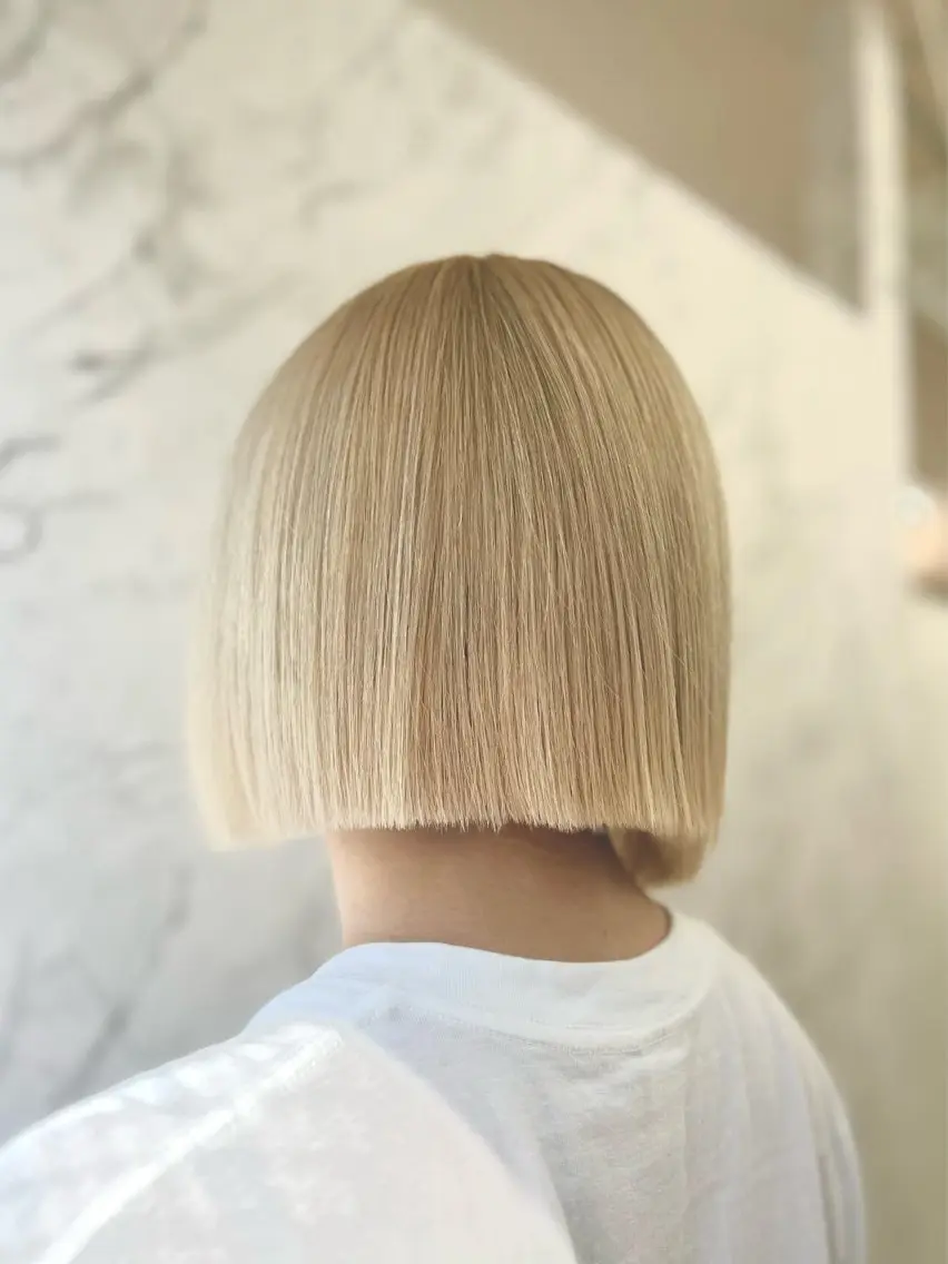 ショート ‎🤍透明感カラー︎ ‎🤍YUURI🤍のヘアスタイル