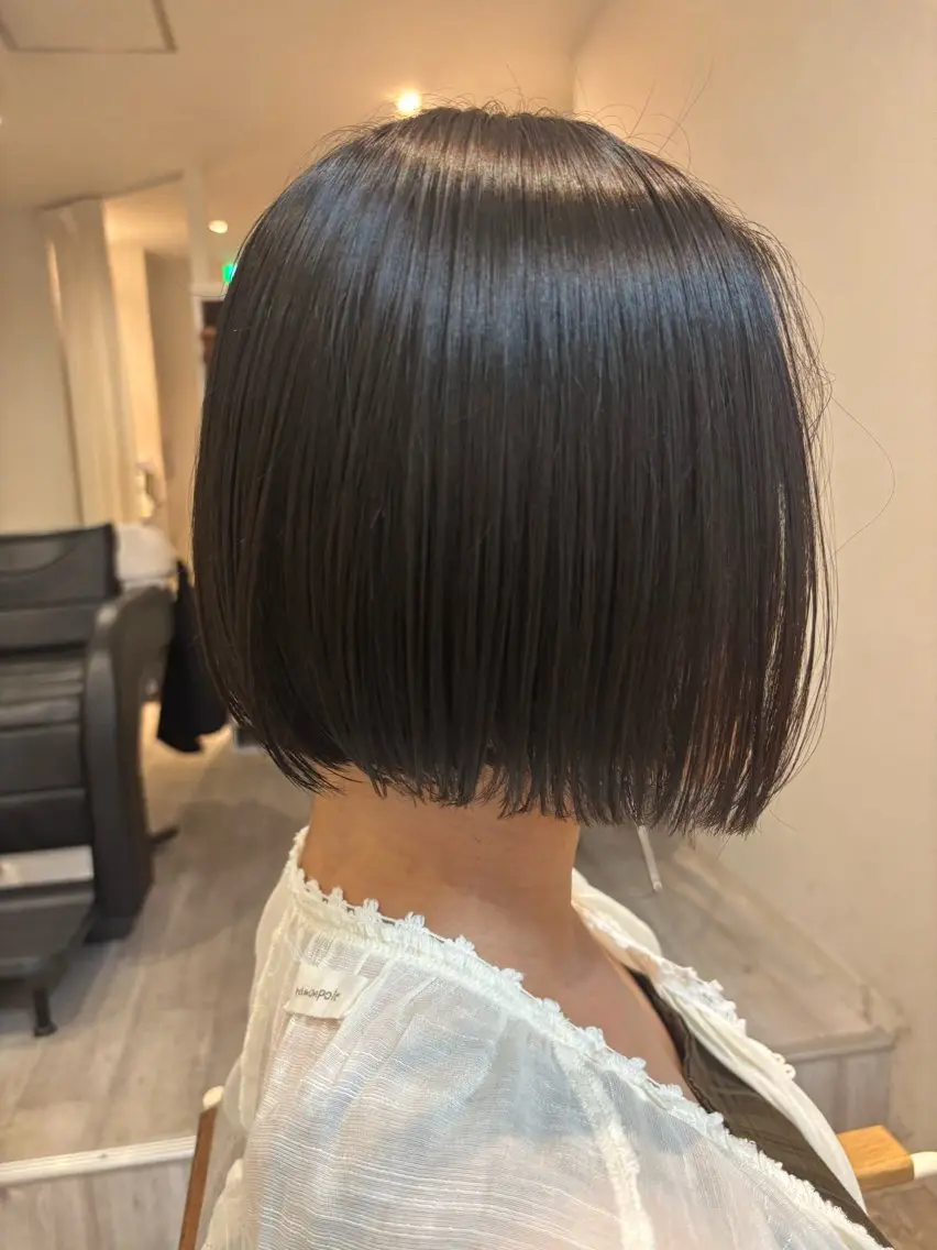 ショート 前下がりボブ ボブ shota 池袋のヘアスタイル