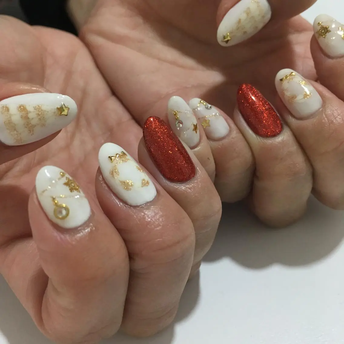 ネイル アートネイル 冬ネイル クリスマス ☆ KAYOKO ☆のネイルデザイン
