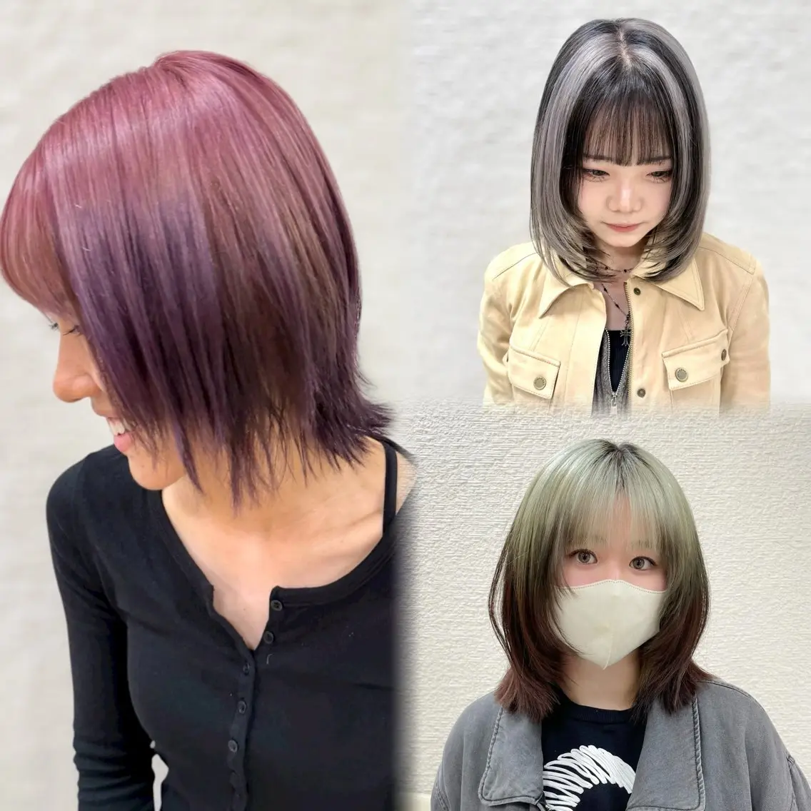 自分だけの自由なデザイン⟡.* ブリーチ➕デザインカラー‎🤍の写真