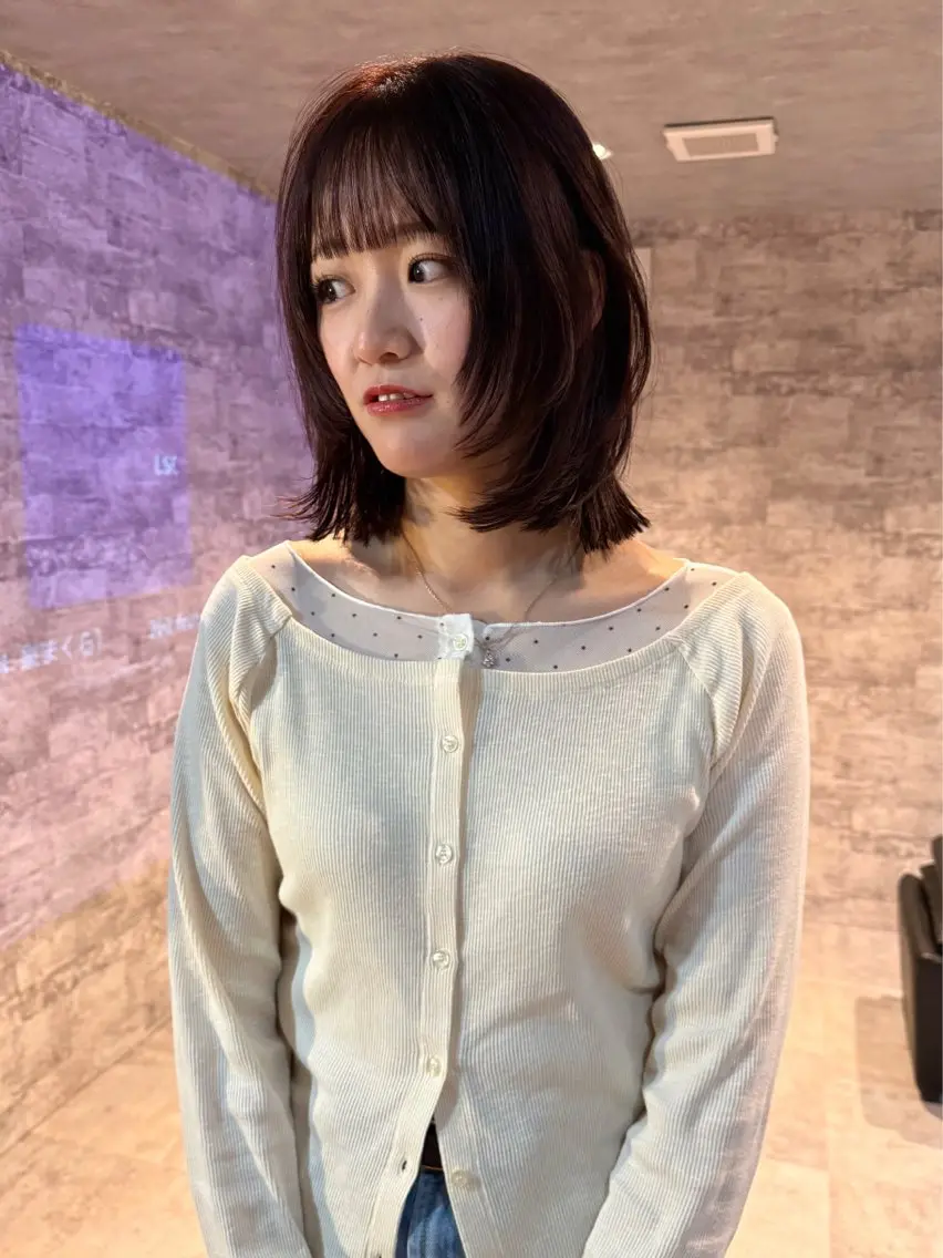 ショート カラー カット ヘアカラー トリートメント mai / linoah˚✧のヘアスタイル