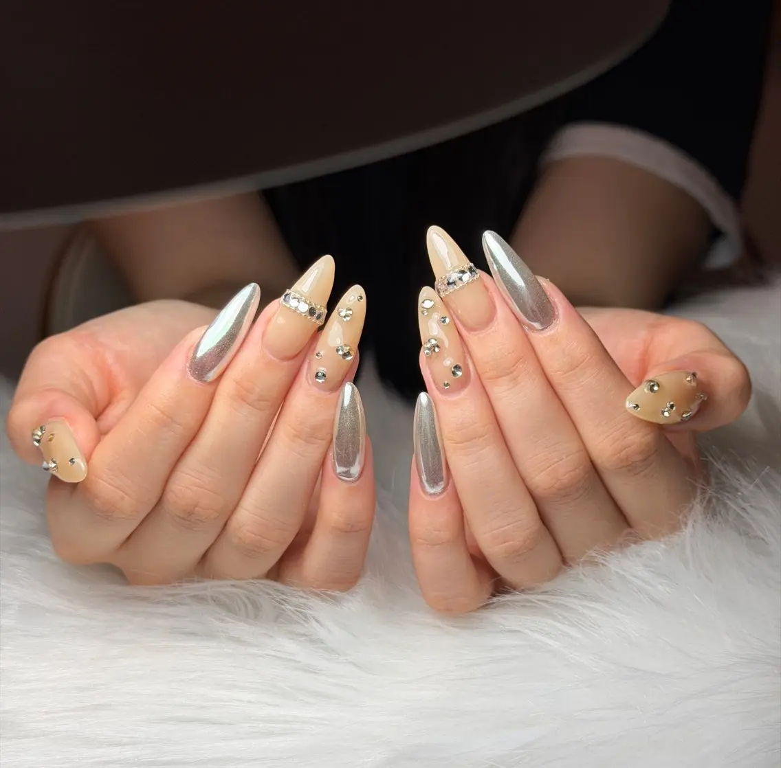 ネイル 長さ出し 韓国ネイル ネイルチップ ワンホンネイル ハンドネイル Nail Salon Anのネイルデザイン