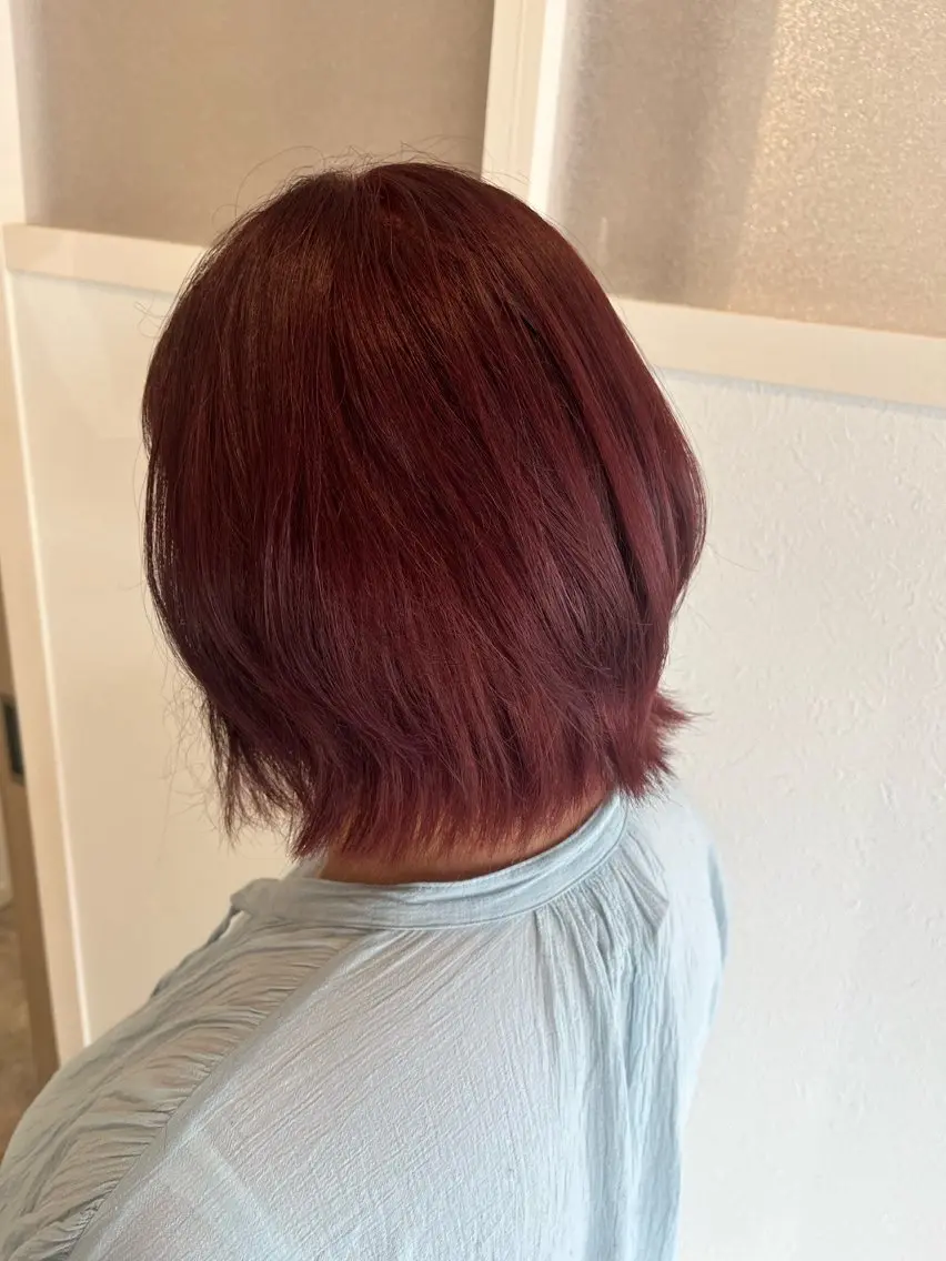ショート カラー カット ヘアカラー 堀越 エリのヘアスタイル