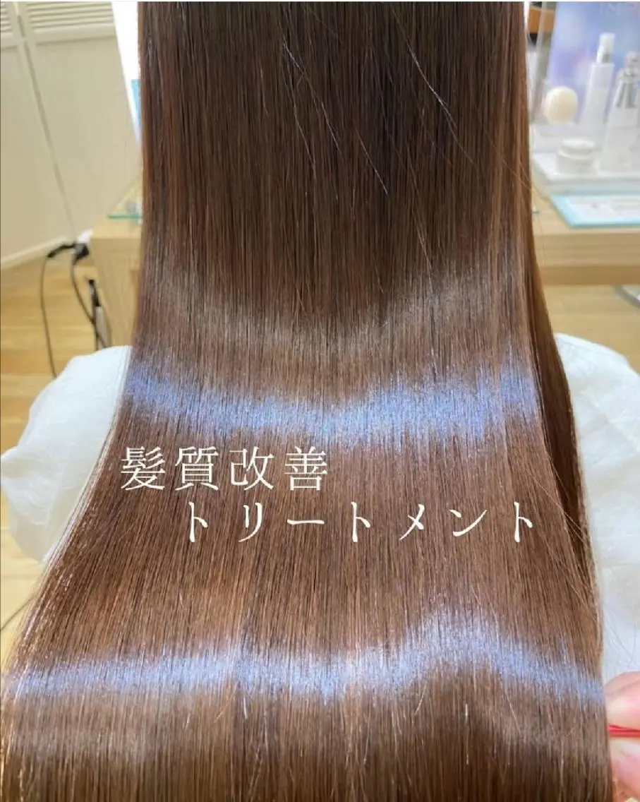 【当店オリジナル】本当の髪質改善が叶うプレミアムトリートメントの写真