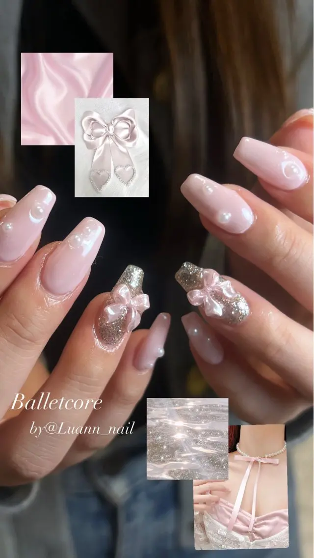 ネイル ピンク Luann nail Sakiのネイルデザイン