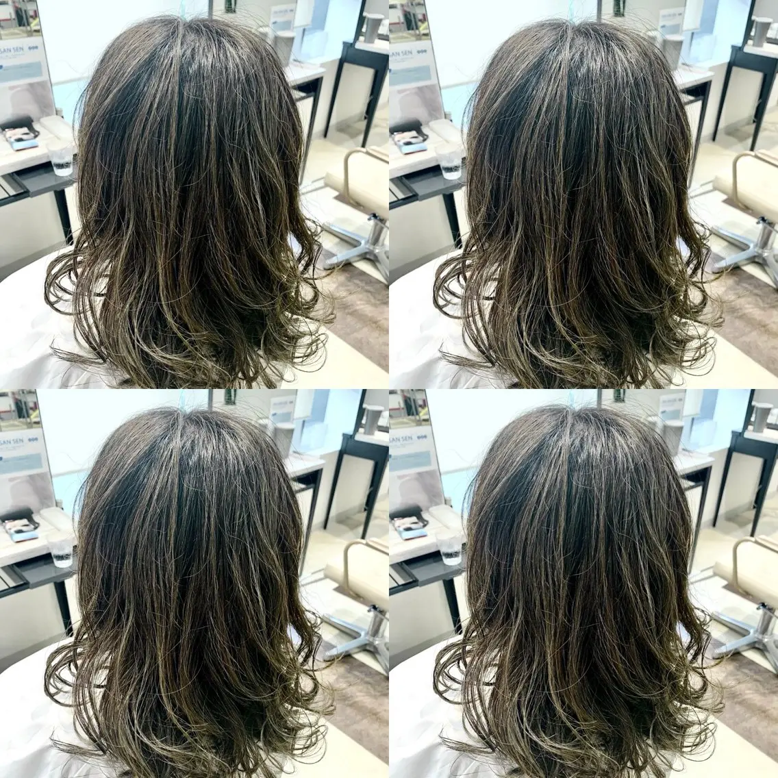 セミロング カラー ✨ギャップNO1✨ 工藤大輔のヘアスタイル