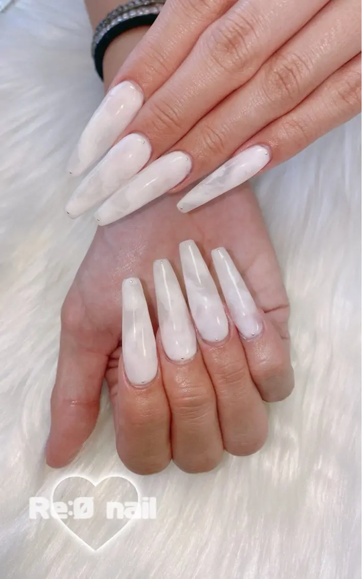 ネイル ハンドネイル Re:Ø nail 🩵TSUJIのネイルデザイン