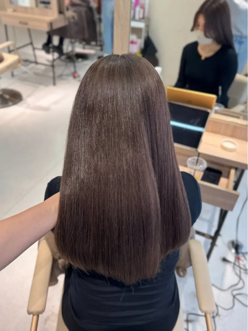 ロング ヘアカラー トリートメント jupreÿ 𝒔𝒂𝒚𝒂🍓のヘアスタイル
