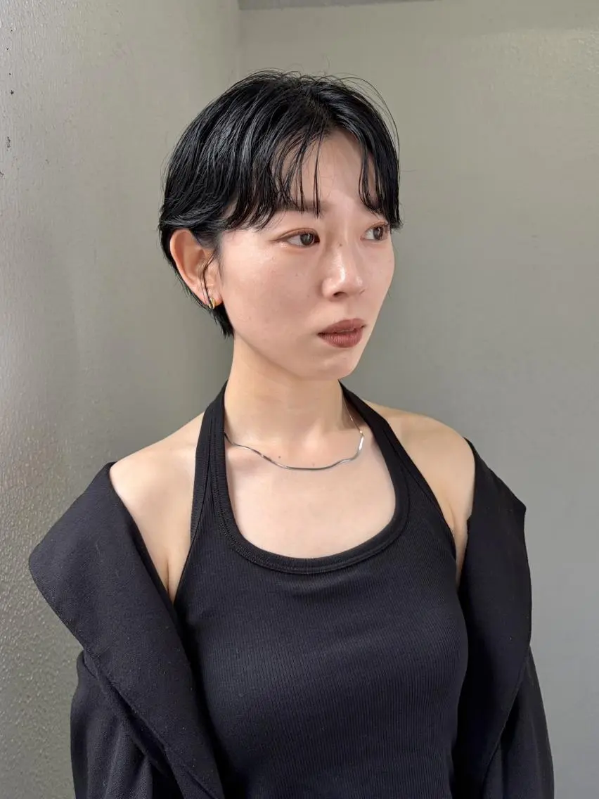🍃新規U24限定　似合わせカット+トリートメント　韓国/ウルフ／ショート/ボブ／ワンホン/レイヤーカットの写真