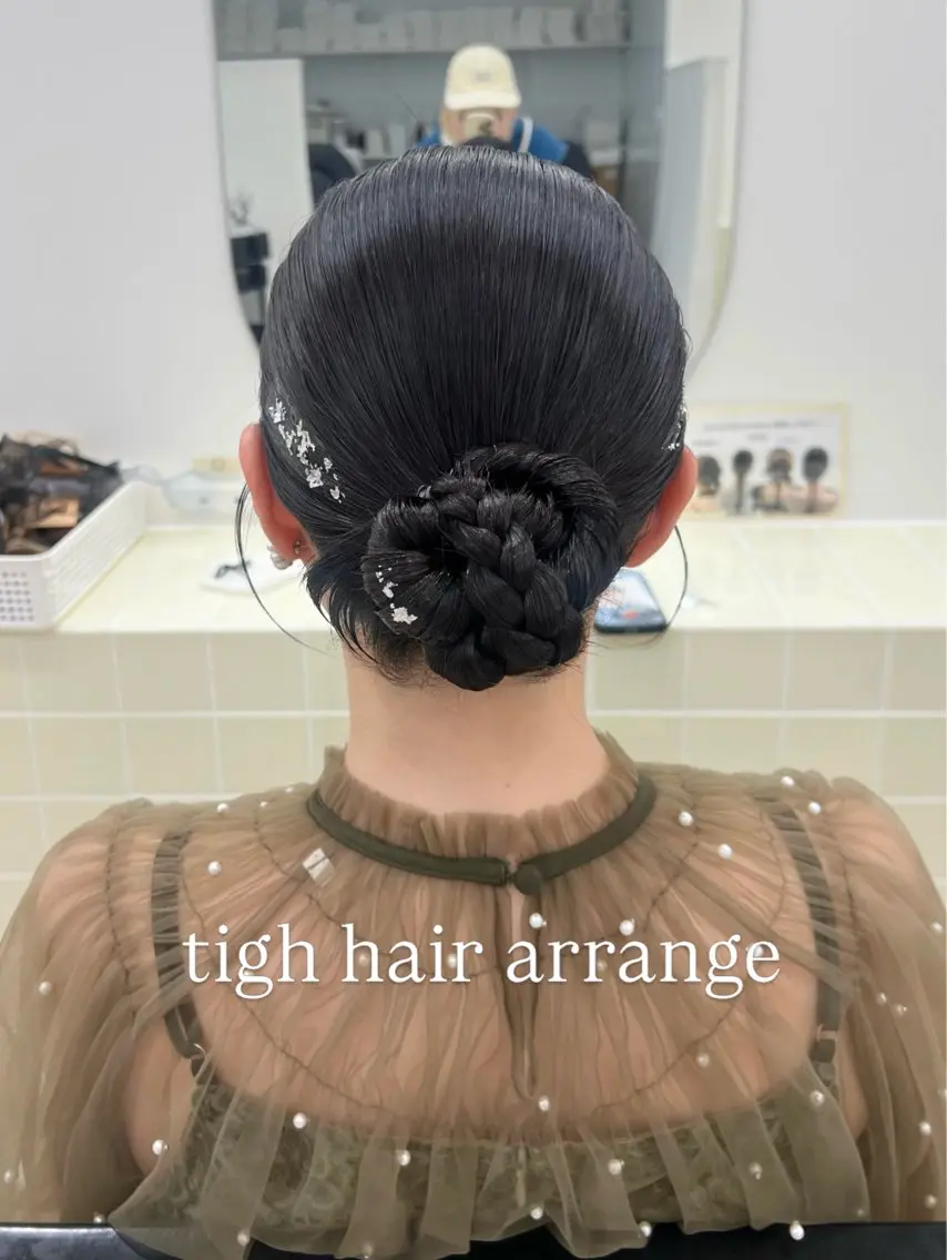 セミロング 対馬 粘音のヘアスタイル