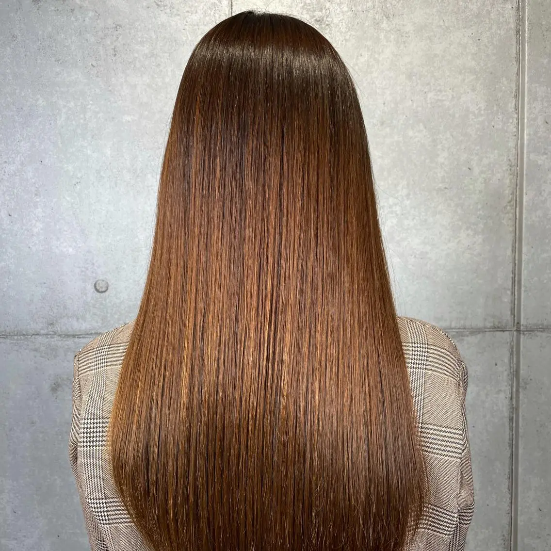 ロング パーマ 縮毛矯正 newi 池袋のヘアスタイル