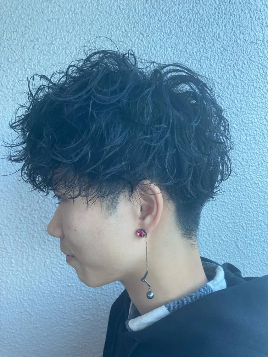 新規限定❗️デザインカット+スパイラルパーマの写真