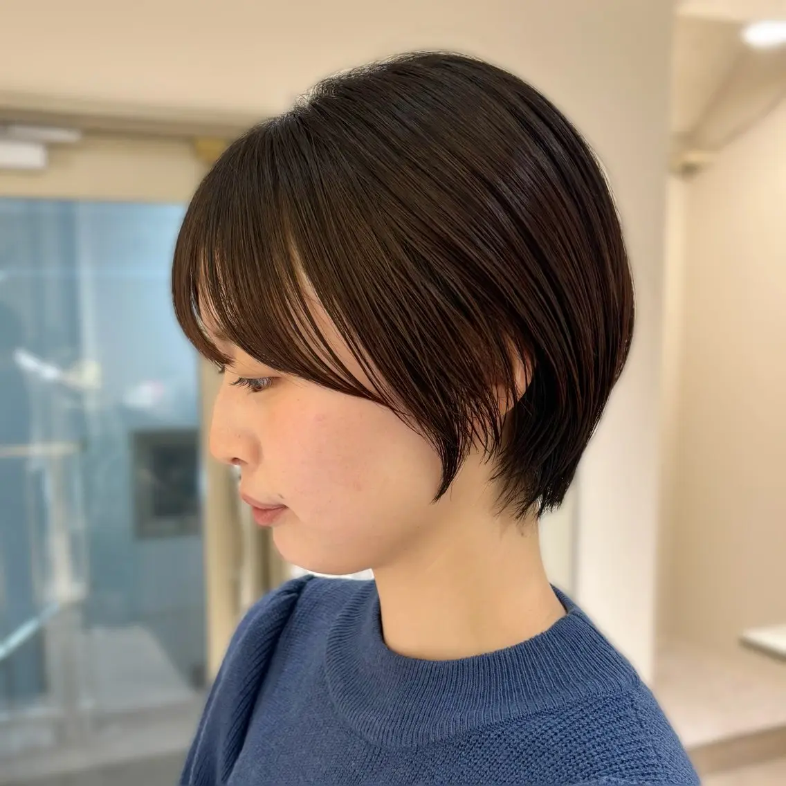 ショート 前髪XP/艶カラー /🎀Ayuka🎀のヘアスタイル