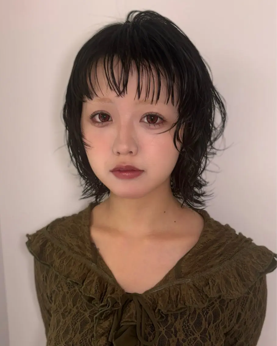 ショート 似合わせカット カット ﾚｲﾔｰ🎶似合わせ パーマ🎀ナナコのヘアスタイル