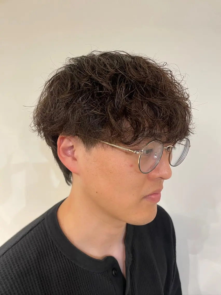 メンズ 三田 真穂のヘアスタイル