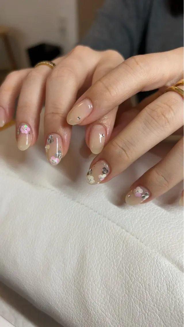ネイル 持ち込み ハンドネイル io.Nail 谷町九丁目のネイルデザイン