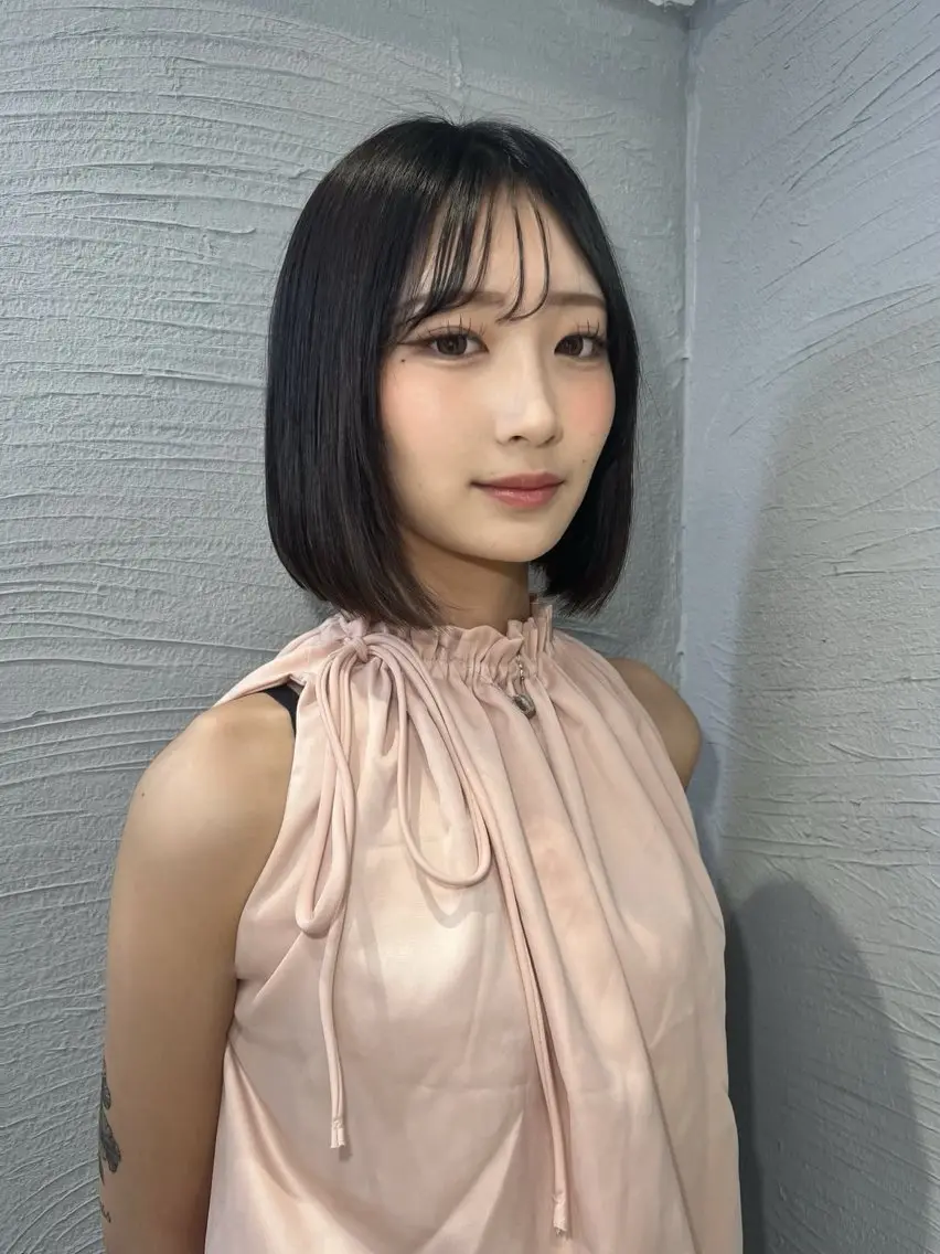 カラー GiseL れいやのヘアスタイル