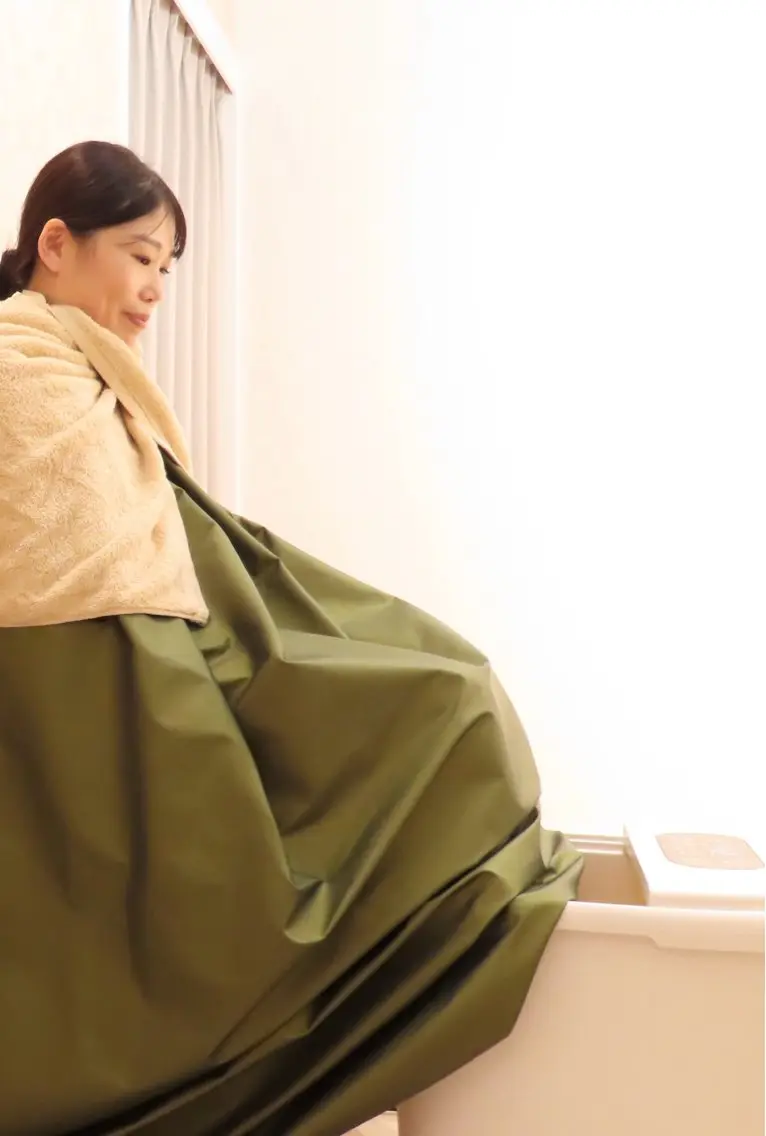 おかま直伝よもぎ蒸し®︎の写真