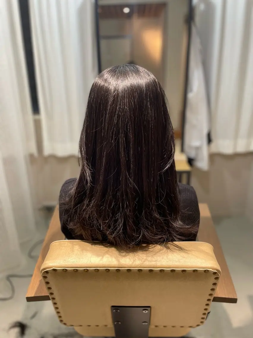 ロング カラー パーマ 清水 保博のヘアスタイル