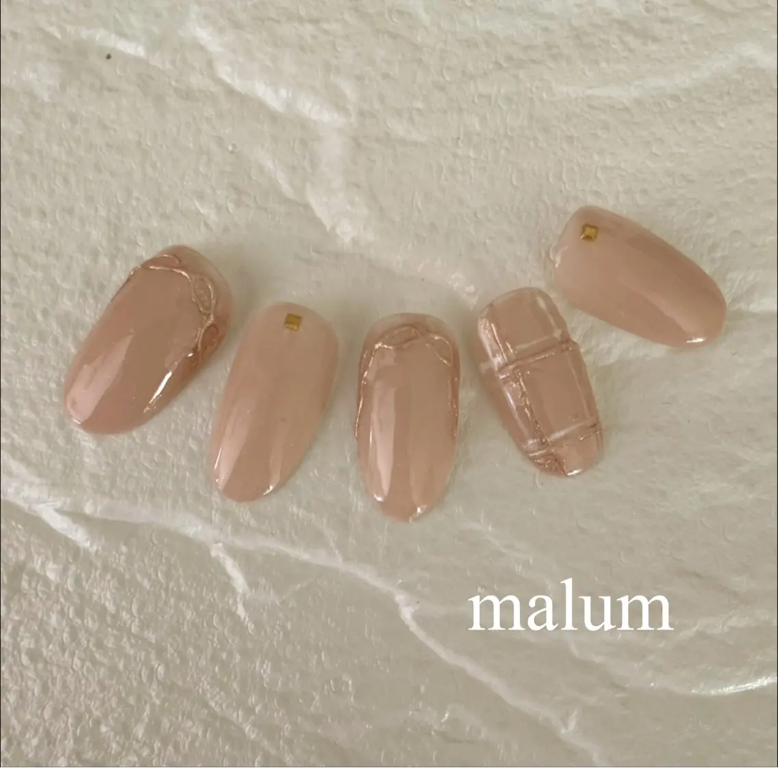 ネイル ハンドネイル malum nailのネイルデザイン
