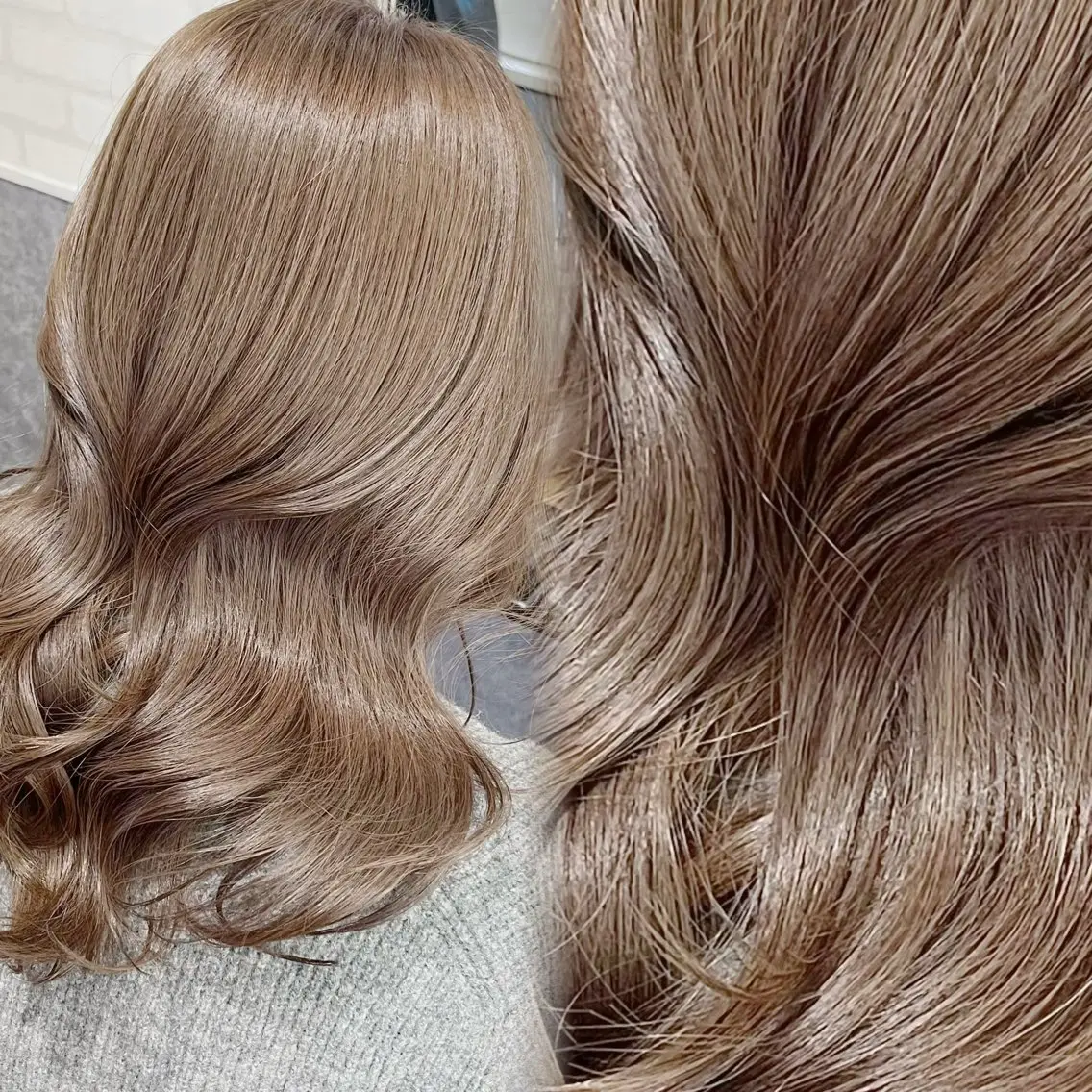 カラー ヘアカラー トリートメント カットモデル募集中 しおりのヘアスタイル