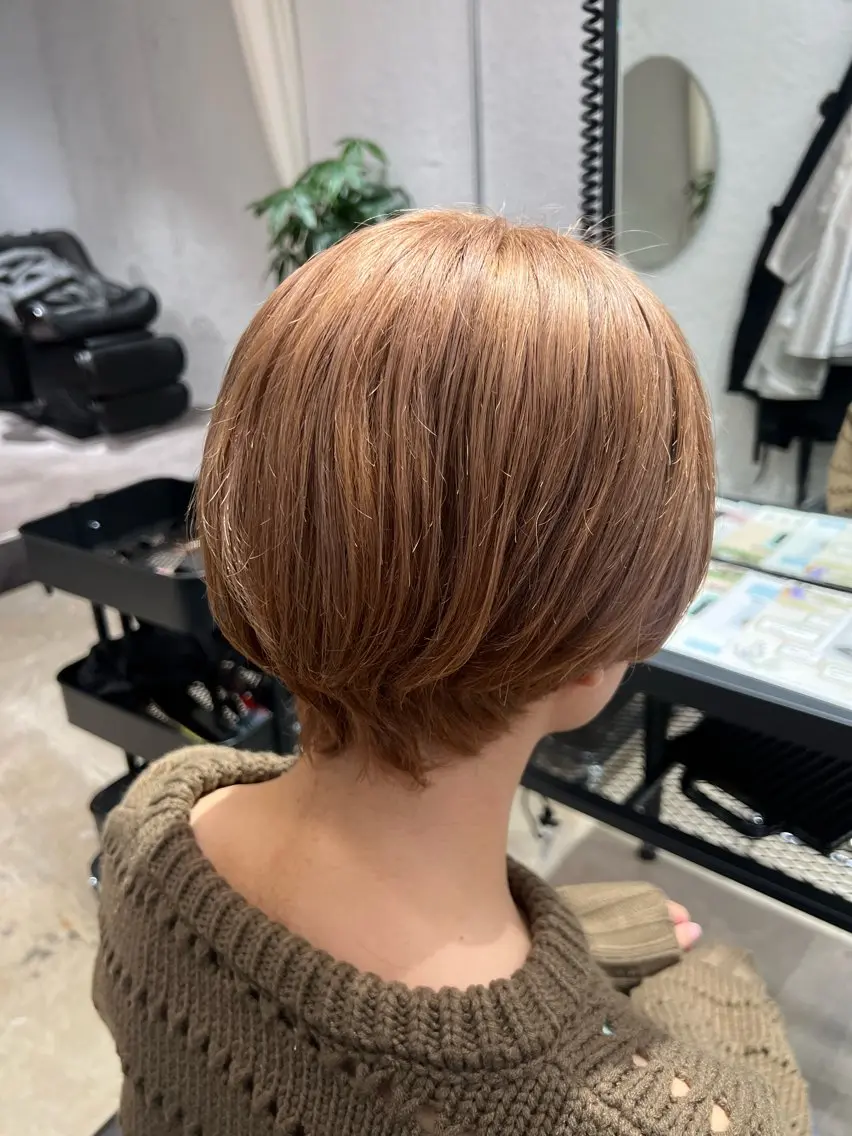ショート カラー オタク特化美容師💟 チバコナツのヘアスタイル