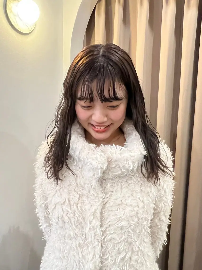 パーマ カット パーマ 西川 沙奈のヘアスタイル
