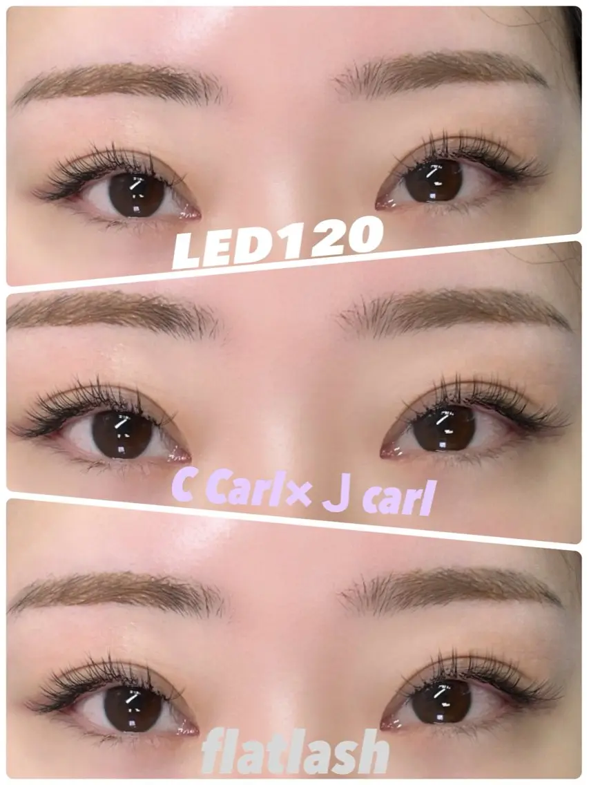 当日限定大人気menu❣️上下エクステup(120)×under(40)LED変更可能🉑の写真