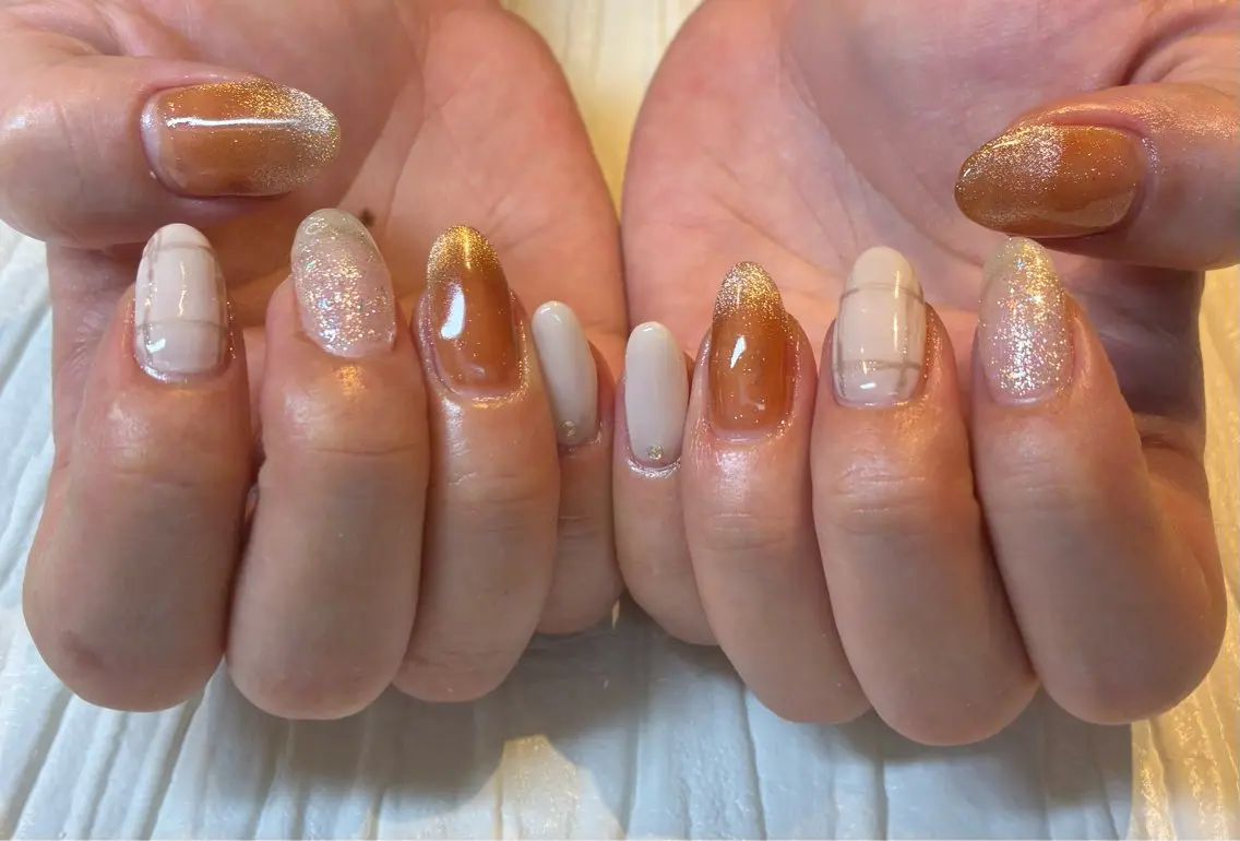 ネイル ハンドネイル ouchi. de.nailのネイルデザイン