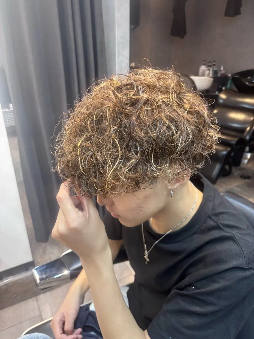 メンズ ヘアセット ⚡️大宮メンズ特化 ワタナベ　ユウト⚡️のヘアスタイル