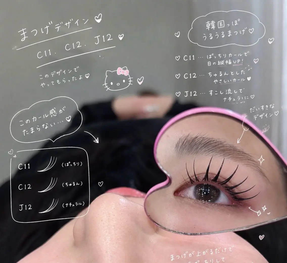 マツエク・マツパ マツエク Eyelist Kyoka୨୧のマツエク・マツパデザイン