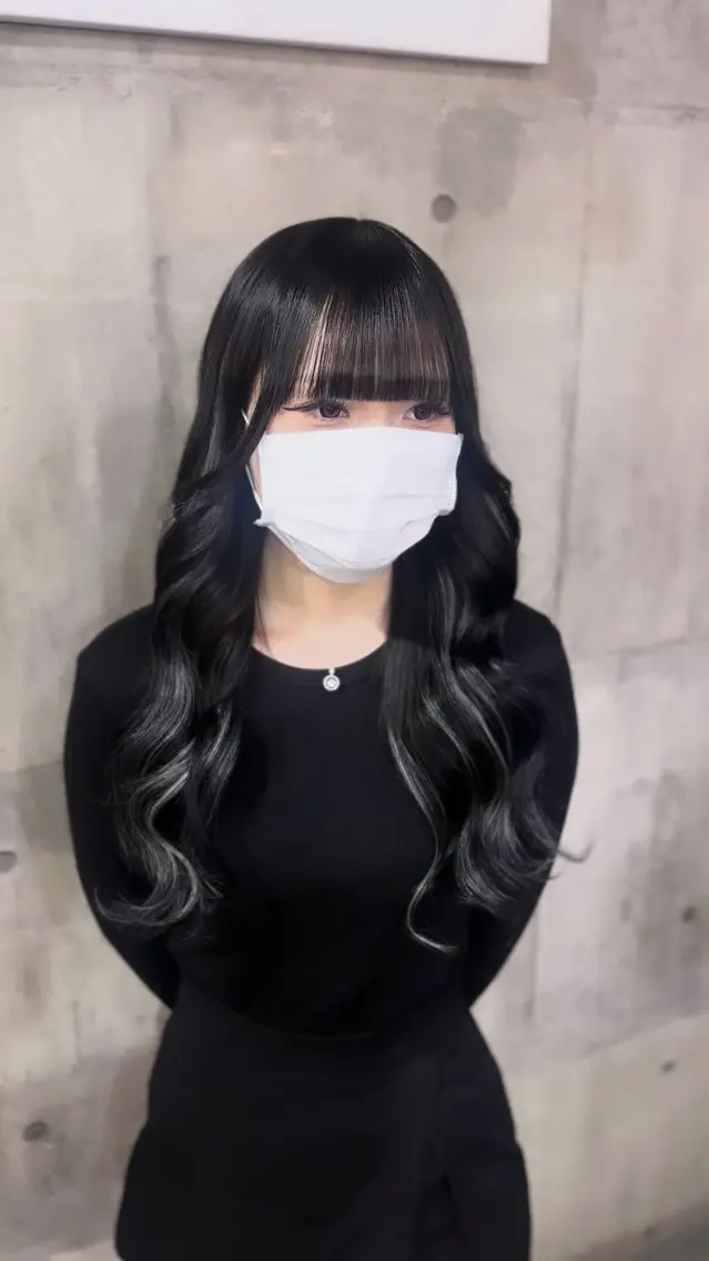 ロング uda 抜きっぱなし /最高級エクステのヘアスタイル