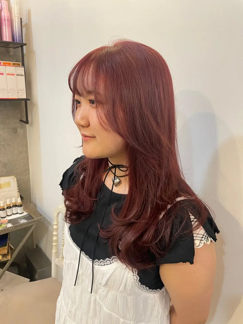💗透明感抜群💗【ブリーチなしWカラー】+1stepケアトリートメント💘の写真